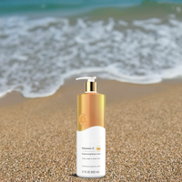 Lotion pour le corps à la vitamine C Ollay - Hydratant quotidien doux avec formule éclaircissante pour une peau radieuse et hydratée