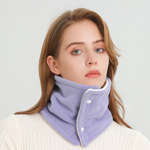 Personnalisé Simple Doux <span class=keywords><strong>Polaire</strong></span> <span class=keywords><strong>Polaire</strong></span> <span class=keywords><strong>Snood</strong></span> Bandanas Cache-Cou Hiver Moto Écharpes Extérieures - Product Image 1
