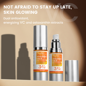 VCアスタキサンチン血清アンチエイジングとブライトニングビタミンC用エッセンス用顔用アマゾンクロスボーダーストックスキントーンの退色 - Product Image 5