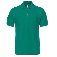 T-shirt polo pour homme en tissu piqué 100% coton 220G, fabriqué en Chine, personnalisez votre logo, col rabattu, manches courtes, polo de golf