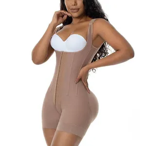 Custom High Compression Fajas Colombianas Girdle With Corrective Waisted Butt Lifter Bbl Shaper Faha Shapewear