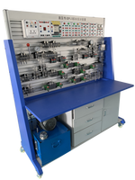 Équipement pédagogique pour la formation en PLC et variateurs de fréquence, kit de formation en PLC pour laboratoire électrique