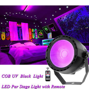 Lumière UV PAR COB LED pour effets de scène DJ, lumière <span class=keywords><strong>noire</strong></span> avec télécommande 7 canaux DMX activée par le son pour discothèque, karaoké, fête, mariage - Product Image 5