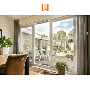 Vente en gros Portes modernes en plastique vinyle en vrac Portes coulissantes extérieures en verre pour patio Maisons résidentielles Portes en <span class=keywords><strong>PVC</strong></span> UPVC - Product Image 2