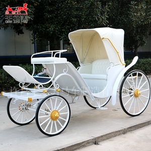 Le chariot compact exquis tiré par des chevaux de l'usine Qianzhimei chariot en forme d'oie pour les petits nains produit Offre Spéciale - Product Image 5
