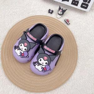 Zuecos Genuinos <span class=keywords><strong>para</strong></span> Niños al por Mayor - Sandalias de Verano <span class=keywords><strong>para</strong></span> Niña con Suela Blanda, Pantuflas de Playa de EVA de Hello Kitty/Kuromi/Cinnamoroll - Product Image 4