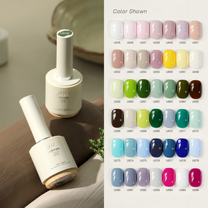 MR NAIL TPO Free - Esmalte de Uñas en Gel UV de Color Sólido, Varios Estilos, en Botella, con Juego de Pinceles - Product Image 3