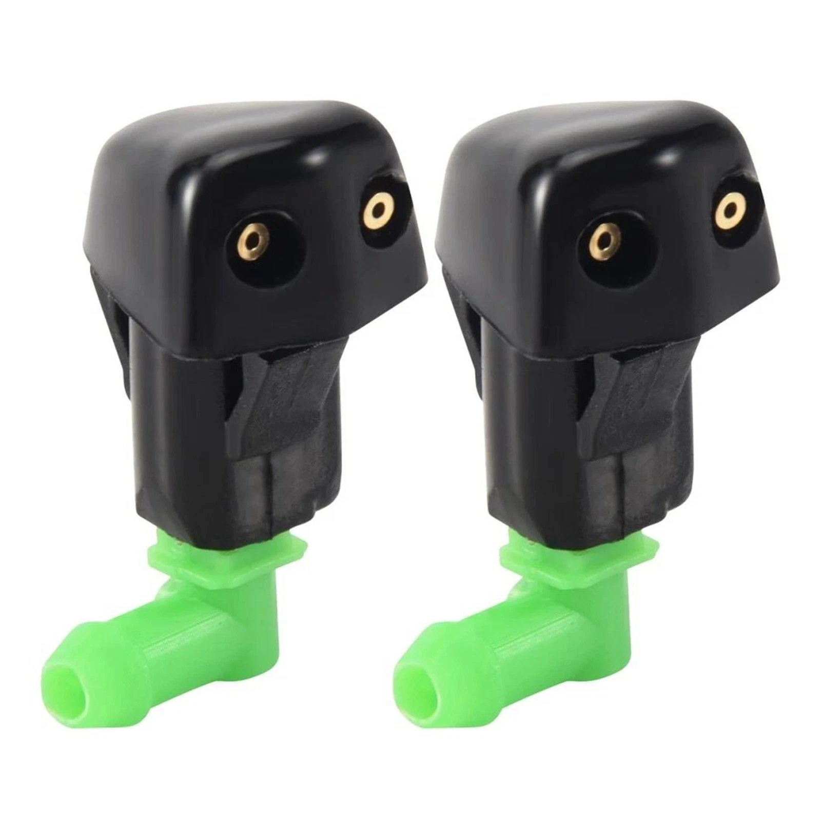 2Pcs Windshield Washer Wiper Spray Nozzle For Honda Accord 1998-2002 – Front Left/Right, Copper Eye, 76810-S84-C02