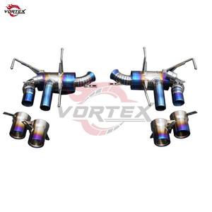 Sistema de Escape Catback Completo Valvetronic de Titanio Grado 5 Vortex para Ferrari F12 - Product Image 4