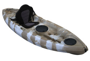 Kayak da pescatore a pedale per persona singola rimovibile personalizzato da pesca con accessori - Product Image 3