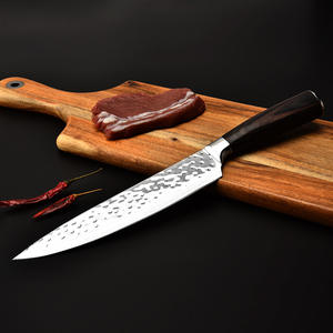 سكاكين طاه عالية الكربون من الفولاذ المقاوم للصدأ 8 بوصة حادة مع مقبض مريح - Product Image 2