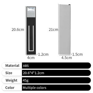 Hot Sale Mini <b>Lamp</b> Black ABS Desktop Compact LED Batteries Indoor <b>Lamp</b> for Promotions - Product Image 4