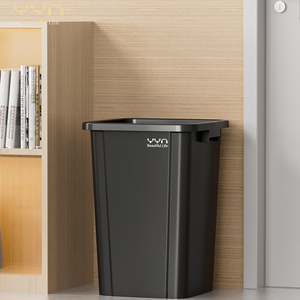 YYN Poubelle de recyclage à grande capacité de <span class=keywords><strong>100</strong></span> litres pour intérieur et extérieur, conteneurs à déchets à ouverture supérieure, poubelle en <span class=keywords><strong>plastique</strong></span>, poubelle à ordures - Product Image 1