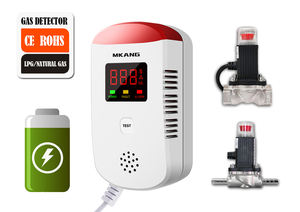 Düşük fiyat ile akıllı ses ile yanmaz plastik gaz dedektörü - Product Image 6