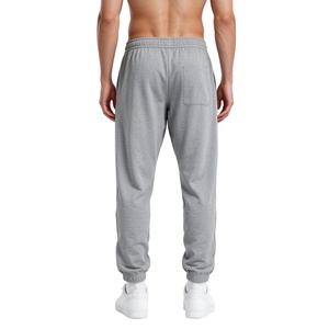 Pantalon en toile 100 % coton pour homme, taille élastique, coupe mi-haute, style formel, léger, écologique, avec cordon de serrage à la cheville, tendance, pour usage quotidien - Product Image 3