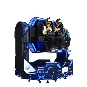 Simulateur de montagnes russes 9D en réalité virtuelle, jeux de rotation à 1080 degrés, <span class=keywords><strong>films</strong></span> de réalité virtuelle, station de jeux - Product Image 1