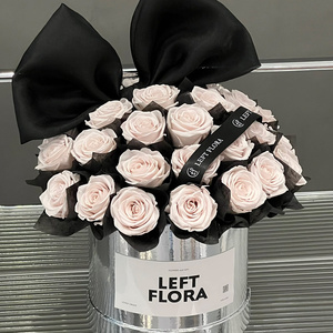 2025 High Quality Round <strong>Flower</strong> Storage Bucket Paper <strong>Box</strong> For Bouquet Packaging And Gift Giving - Product Image 3