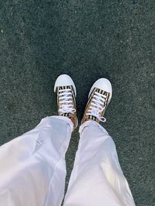 Chaussures de sport décontractées de marque de luxe, en toile, confortables et légères, style assorti homme-femme. - Product Image 5