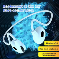 Vente Chaude Pro Air Écouteurs sans Fil à Conduction Osseuse Commande Tactile Casque Sportif BT 5.3 Conception Supra-Auriculaire