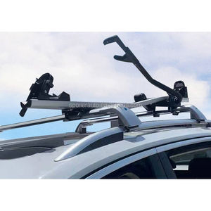 Portabicicletas <span class=keywords><strong>Universal</strong></span> Sibor para Techo de Auto, Barra Transversal de Aleación de Aluminio, Capacidad de Carga de 30 kg, <span class=keywords><strong>Portaequipajes</strong></span> Reforzado y Engrosado - Product Image 6