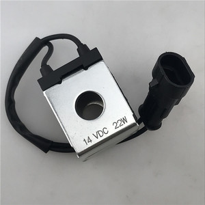 Bobina de Válvula Solenoide 14 VDC 22W para Excavadora XG815 XG821 XG822 Zhenyu ZY150-8 - Product Image 3