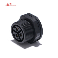 LLT M25 3pin Prise de courant électrique Intérieur Extérieur Led Connecteur étanche