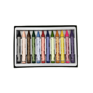 Beeswax Crayon <b>Natural</b> Non toxic <b>Painting</b> Brush Children's Graffiti Crayon 12 Color Box Set - Product Image 1