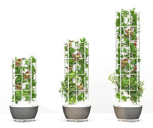 Système de culture hydroponique aéroponique vertical, tour de jardin avec pompe LED pour culture sans sol, légumes verts frais de cuisine, breveté - Product Image 6