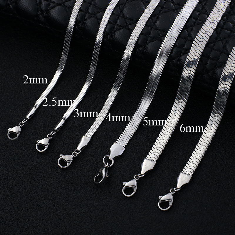 Silver 4MM wide