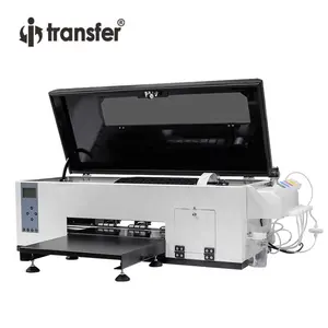 Impresora XP 600 DTF, rollo de circulación de tinta blanca, impresión de película, cabezal de impresión único de 30 cm, impresoras de alta velocidad para impresión de camisetas