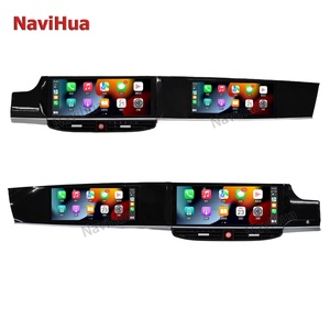 NaviHua เครื่องเล่นมัลติมีเดียระบบ Android แบบจอคู่ รองรับ Carplay พร้อมระบบนำทาง GPS สำหรับอัพเกรดวิทยุในรถยนต์ Porsche Panamera ปี 2011-2016 - Product Image 1