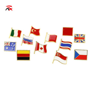 Broches de Bandera Nacional de Estados Unidos, Canadá y Australia, Creativos y Más Vendidos, Pines Metálicos para Decoración de Ropa - Product Image 1