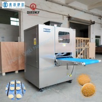 Diviseuse-rondeuse automatique à grande vitesse avec moteur, équipement de boulangerie en acier inoxydable pour la fabrication de pains à hot-dogs et de tortillas