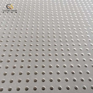 Système de <span class=keywords><strong>suspension</strong></span> au plafond Feuille de maille perforée Trou rond Feuilles perforées Panneau de plafond en gypse Panneau perforé - Product Image 1