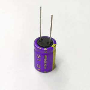 LIC 4.2V200mAh 16*23mm Kapasitor Super <span class=keywords><strong>Lithium</strong></span> <span class=keywords><strong>Ion</strong></span> Fleksibel Kustomisasi Seri/Paralel Kombinasi Siklus Hidup Panjang - Product Image 1