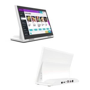 10.1 Inch Rugged <strong>Android</strong> <strong>POS</strong> Kiosk NFC/Wi-Fi Touchscreen Ordering System Digital Menu <strong>Display</strong> for Restaurant/Drive-thru/Caf&eacute; - Product Image 1