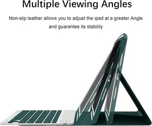 Étui pour <span class=keywords><strong>clavier</strong></span> <span class=keywords><strong>iPad</strong></span> 10.5 <span class=keywords><strong>pouces</strong></span> et <span class=keywords><strong>iPad</strong></span> 9e/8e/7e génération 10.2 <span class=keywords><strong>pouces</strong></span> <span class=keywords><strong>avec</strong></span> couvercle de <span class=keywords><strong>clavier</strong></span> magnétique détachable - Product Image 6