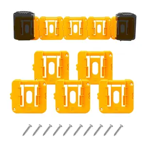 Hot Verkoop Batterij Mount Houder Voor Dewalt 20V/60V Batterijen Dcb200 Wall Mount Batterij Opslag Dock Houder