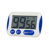 Timer Dapur Digital Layar Besar EMAF Classroom Pomodoro Logo Kustom, Timer Magnet Kulkas, Timer Hitung Mundur dengan Alarm