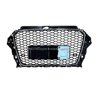Calandre avant pour Audi A3 S3 8V 2013-2016 |   ABS Nouveau Chrome de Haute Qualité |   Grille personnalisée RS3 en stock aux États-Unis |   Accessoires Gratuits |