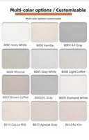 Revêtement en micro-ciment, peinture artistique sans joint, imperméable, résistante aux rayures, aux taches et à l'usure, peinture murale et de sol en ciment commercial