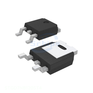 Manufacturer Channel TO-252-3, DPAK (2 Leads + Tab), SC-63 Electronic Kit Components STGD7NB120ST4 IGBT 1200V 10A 55W DPAK - Product Image 1