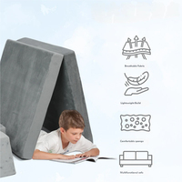 Canapé-lit pliable pour enfants, pouf pour bébé et tout-petit, siège de jeu, coussin, utilisation en appartement, fabriqué en Chine