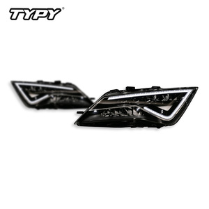 Feux avant TYPY pour Seat Leon 2013-2019, améliorés avec des feux de jour LED haut de gamme et des clignotants. - Product Image 2