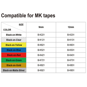 Compatible avec <span class=keywords><strong>Brother</strong></span>, ruban adhésif noir sur vert non laminé M-K731 MK731 12 mm, compatible avec l'imprimante <span class=keywords><strong>P</strong></span>-<span class=keywords><strong>Touch</strong></span>, vente <span class=keywords><strong>en</strong></span> <span class=keywords><strong>gros</strong></span> d'usine - Product Image 4