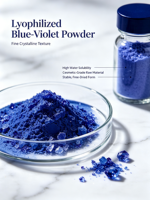 GHK-Cu, Peptide de cuivre bleu GHK Cu CAS 49557757, matière première cosmétique anti-âge pour les soins de la peau