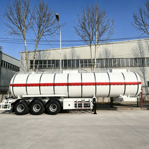 Semirremolque de Acero Inoxidable con Calefacción de 3 Ejes y 32000L para Asfalto y Betún con Aislamiento de Lana de Roca - Product Image 2