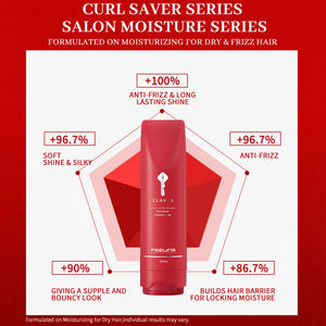 FEELING Professional CLAVIS Acondicionador Nutritivo Moisture Curl Save 200ML - Product Image 4