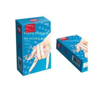 Shangpai Masturbations-Fingerhüllen-Set für Männer und Frauen, Ultradünne Geschmacksneutrale Fingerkondome, 13SP Modell, Hergestellt in China, Schachtelverpackung, Erwachsenenprodukt - Product Image 5