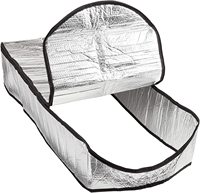Kit de couverture d'escalier de grenier 25 po x 54 po x 11 po avec 2 fermetures éclair améliorées pour l'isolation de la maison